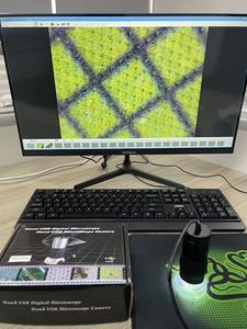 40X-240X放大倍率8发光二极管落环形灯迷你手持显微镜，带图像捕捉行业检测用途 - Product Image 3