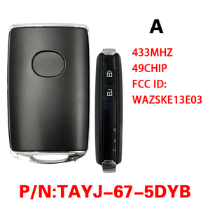 CN026059 for <strong>Mazda</strong> CX5 CX9 2020 - 2022 SMART <strong>KEY</strong> <strong>2</strong>/3 BUTTONS 433MHZ 49 CHIP Part Number TAYJ-67-5DYB Keyless Go - Product Image 2