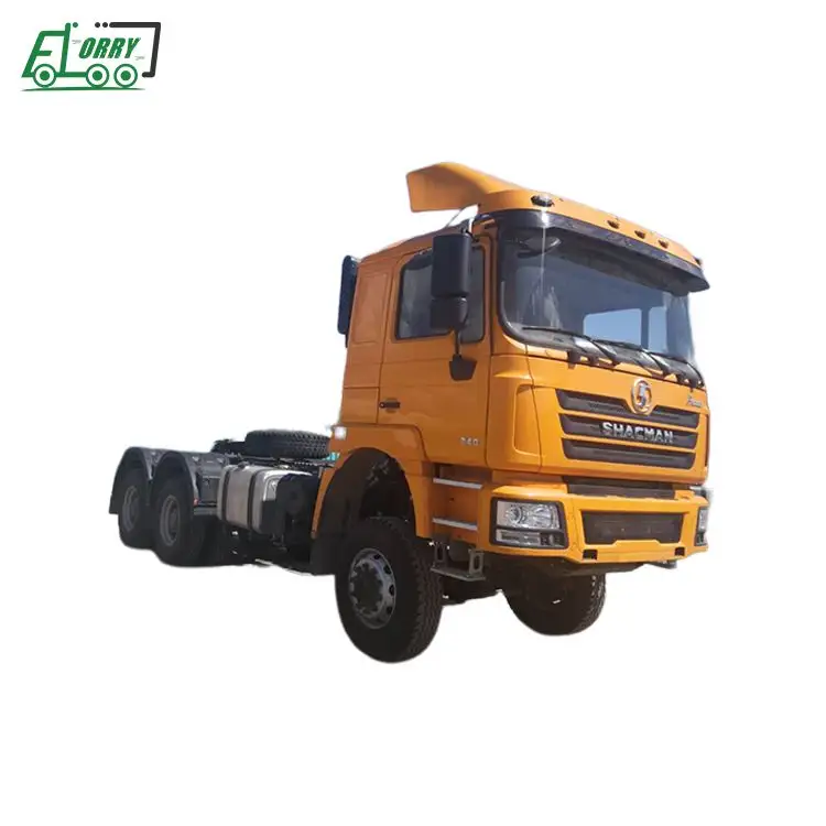 Shacman F3000 Used Tractor Truck Head Volvo Fh 500 2021 6x4 Low Price Heavy Truck 10 12 Air Suspension Manual Diesel Left Camera