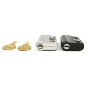 Black <strong>Key</strong> Code Padlock Number Combination <strong>Lock</strong> Padlock with Master <strong>Key</strong> - Product Image 6
