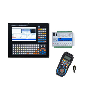 Sistema de control CNC de 3 ejes, 4 ejes, 6 ejes, ordenador CNC con panel de control y tablero de ruptura y volante para enrutador CNC - Product Image 1