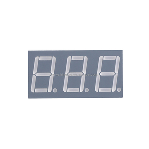 Factory Wholesale 0.8 Inch 3 <strong>Digit</strong> Large <strong>7</strong> <strong>Segment</strong> <strong>Display</strong> DIP 0.8&quot; <strong>7</strong> <strong>Segment</strong> Large Led <strong>Display</strong> 3 Digital Led <strong>Segment</strong> <strong>7</strong> White - Product Image 2