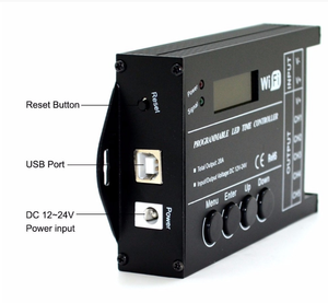 AC100-240V Controlador LED programable, temporizador de iluminación