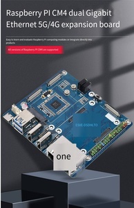 Hot Raspberry PI CM4 Dual Gigabit porta di rete Baseboard Core Board modulo di calcolo 5G/4G/USB scheda di espansione Iot