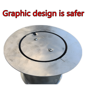 Chống va đập cao chống gỉ lối vào ngoài trời bằng thép không gỉ cố định bollard giao thông bảo vệ carport cho an ninh tối ưu - Product Image 5