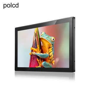 Monitor de pantalla táctil de 15 "Pantalla LED TFT Resolución de 1024x768 Monitor LCD VGA para PC POS Cajero