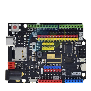 Placa DE DESARROLLO Raspberry PI UNO RP2040 tipo C USB 16MB controlador de aprendizaje de programación placa central para Arduino