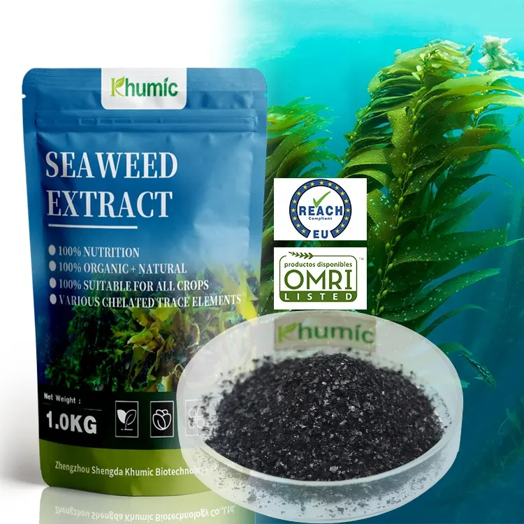 Estratto di alghe Ascophyllum nodosum Bioestimulantes Extracto de algas Aminoacidos umico prezzo di fabbrica