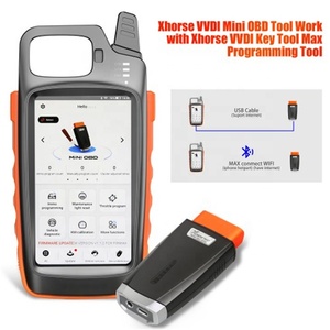 Programmatore chiave automatico Xhorse VVDI key Tool Max con supporto strumento VVDI MINI OBD B-l-u-e-tooth