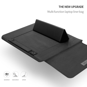 Multifunktion ale 3-in-1-PU-Leder-Laptop-Hülle für Macbook-Laptop Ständer für Samsung-Laptops Tasche Mauspad für <span class=keywords><strong>Notebook</strong></span>-Hülle