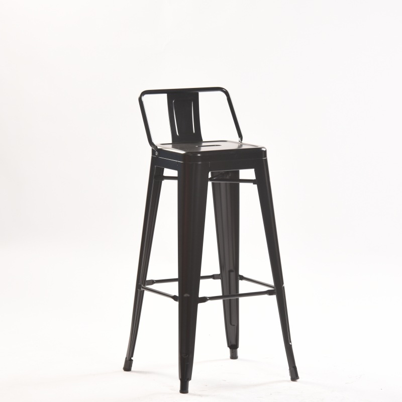 Glow black with small backrest