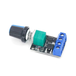 PWM DC Motor hız kontrolörü 5V-16V12V hız kontrolü anahtarı fonksiyonu ile 10A LED karartma hız modülü - Product Image 1