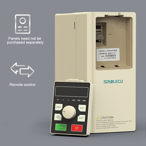 Entrada monofásica de 220V 380V a salida trifásica VFD 1.5kw controlador de bomba de pozo Placa de control de fresado una unidad de frecuencia variable - Product Image 3