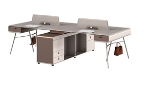 Alta Qualidade Mdf Executivo Computer Manager Office Móveis Workstation Tabela Moderna Modular Staff Working Desk