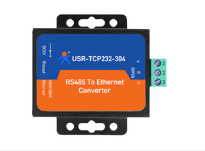 USR-TCP232-304 1ポートRS485からイーサネットコンバーターシングルRS-485シリアルデバイスサーバー10/100 Mbps、1xRJ45ポートサポートTCPUDP - Product Image 2