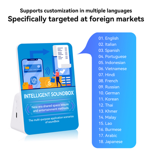 Y50b mã QR thiết bị thanh toán đám mây loa 4G + Wifi tĩnh động mã QR hiển thị thanh toán với loa cho thanh toán thương mại - Product Image 5