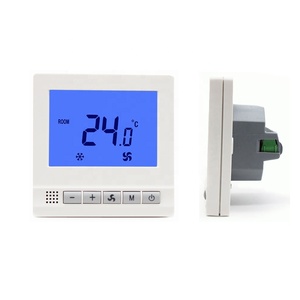 Цифровой контроллер Modbus rs485 hvac, fcu термостат для вентиляторной катушки, управление клапаном - Product Image 2