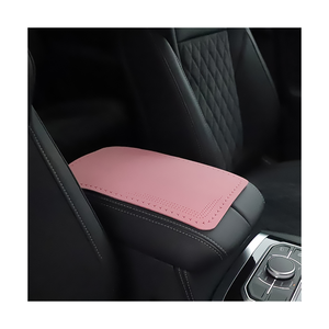Xiangta PU Leather Car Armrest Box Booster Cushion Universal Center Console Car Armrest Support for Added Support - Product Image 6