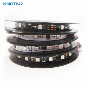 12V WS2811 LED strisce LED 5m IP20 RGB luci di colore sogno 30 LED/m con illuminazione di vacanza telecomando