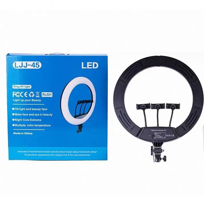 Cina fabbrica prezzo basso 18 pollici LED Ring Light LJJ 45