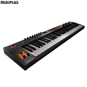 Полувзвешенный контроллер Midiplus X6 MAX, 61 клавиша, музыкальная синхронизация, профессиональный аранжировщик, сценическая музыкальная клавиатура Midi