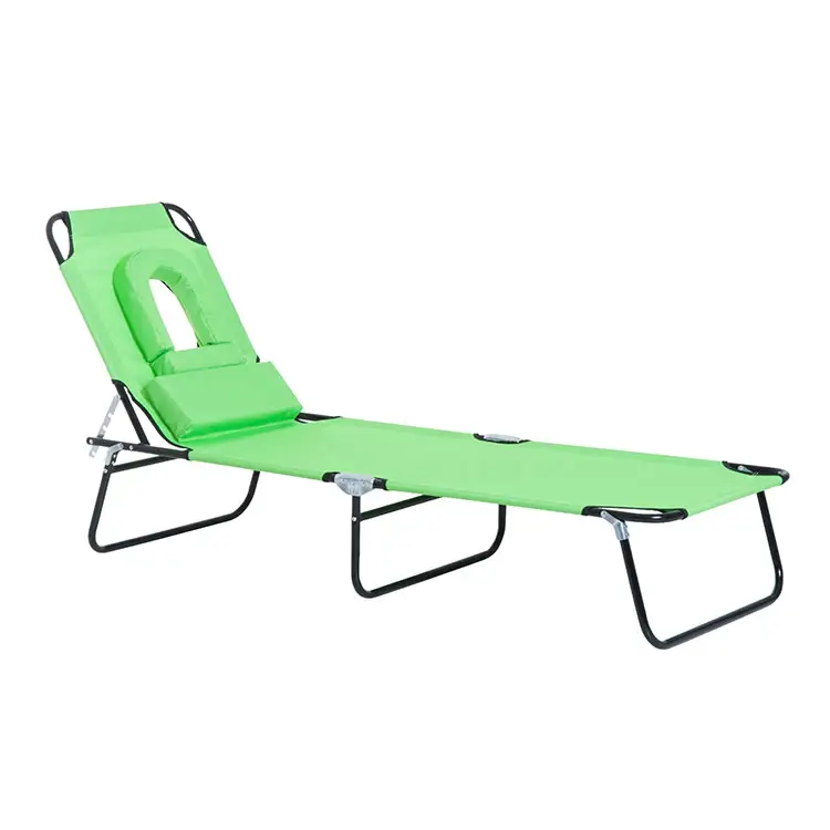 beach bed chair,sillas plegables beach chair backpack,beach lounge chair outdoor with face hole