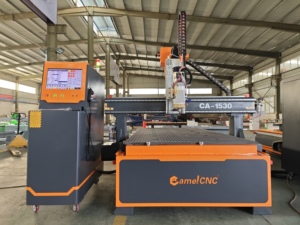 Enrutador CNC de 4 ejes con sistema de control LNC con cabezal oscilante de dispositivo giratorio ATC de CAMEL CNC - Product Image 2