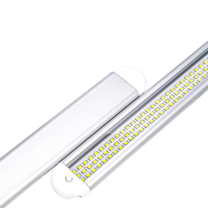 12V 85V siêu sáng <span class=keywords><strong>LED</strong></span> cabin ánh sáng 3 hàng 120 <span class=keywords><strong>LED</strong></span> bốn mặt cong Nhôm Nhà ở cho Cab đọc thân cây chiếu sáng - Product Image 1