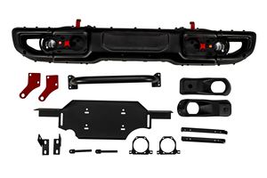 Auto 4X4 Car Bodykit Upgrade 10th Anniversary Aluminium Front Bumper for Jeep JL JT