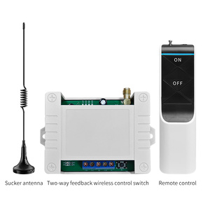 1 Kanal 12-24V Fernbedienung schalter Langstrecken-Pumpen verteiler schrank mit Lora Communication 2-Wege-Feedback Lerncode