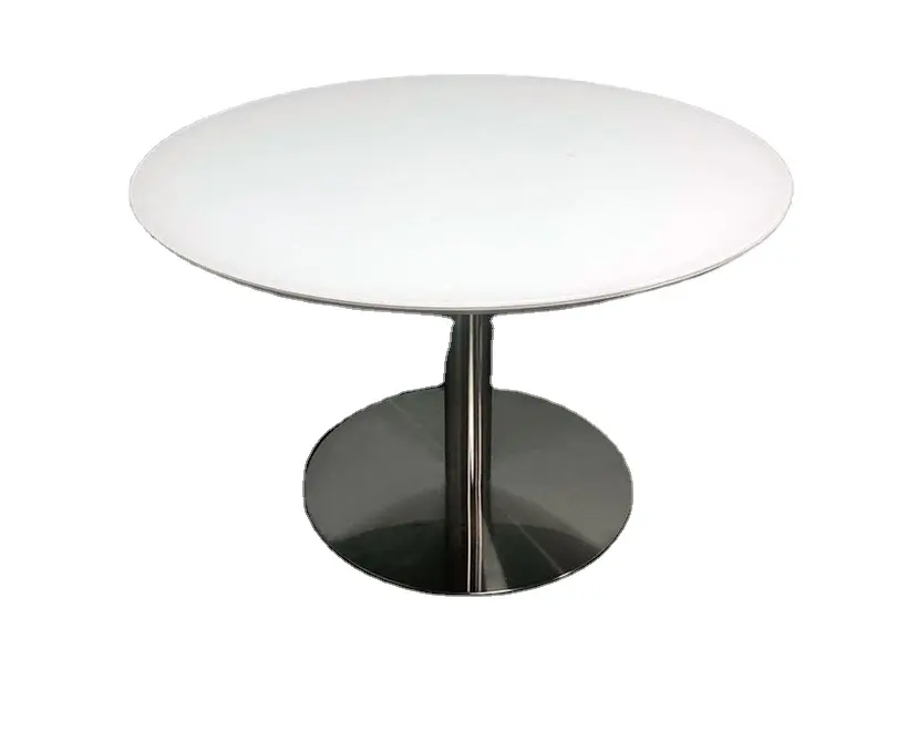 Tavolo da pranzo in marmo artificiale rantique di buona qualità in stile cinese rotondo 4 posti