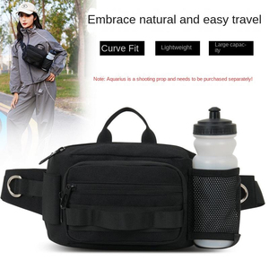 Vành đai túi Fanny gói Vai Yoga phòng tập thể dục thể dục thể thao eo Crossbody Túi màu đen đỏ Lulu unisex pochete - Product Image 6