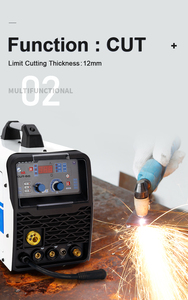 เครื่องเชื่อม MIG TIG แบบพกพา,เครื่องเชื่อมอเนกประสงค์แบบ4ใน1ไม่ต้องใช้แก๊สเชื่อม MMA และฟลักซ์ - Product Image 4