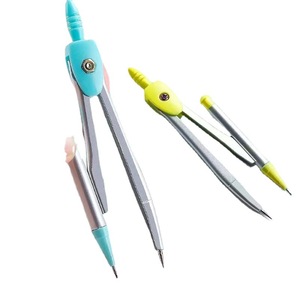 2024 ขายร้อนคุณภาพสูงเครื่องเขียนชุดคณิตศาสตร์สําหรับนักเรียนเข็มทิศเรขาคณิตกล่องMade In China - Product Image 4