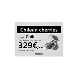 ระบบ ESL 7.5นิ้ว ESL โซลูชั่นไร้สาย epaper E-Ink ป้ายราคาชั้นวางอิเล็กทรอนิกส์ - Product Image 3
