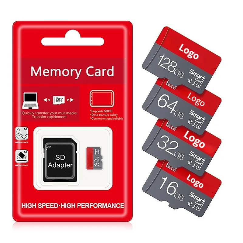 Kartu memori asli pabrik 64GB 128GB 256GB 512GB 1TB kartu TF tahan air tahan guncangan mendukung disesuaikan