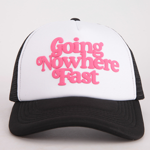 Oem <span class=keywords><strong>Your</strong></span> <span class=keywords><strong>Own</strong></span> <span class=keywords><strong>Design</strong></span> 3d Logotipo Impresso Malha Trucker Tampas Puff Impressão Espuma Custom Trucker <span class=keywords><strong>Hat</strong></span>