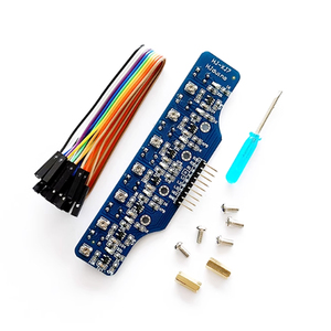 Seguimiento digital de 7 vías, módulo de Sensor de seguimiento de escala de grises de 7 vías, Robot de identificación de búsqueda de línea fotoeléctrica, punto especial - Product Image 2