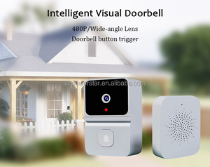 Sistema de timbre WiFi inalámbrico inteligente para exteriores con cámara de intercomunicación de visión nocturna Módulos de timbre de seguridad para el hogar - Product Image 5