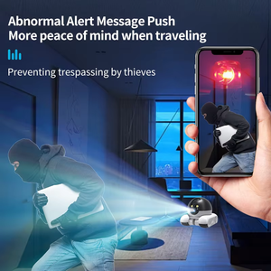 Оптовая продажа, двойная линза V360pro, Wi-Fi 4Mpx, камера для умного дома, охранная Автомобильная камера с пластиковым корпусом для кошек и Беспроводная сигнализация движения - Product Image 6