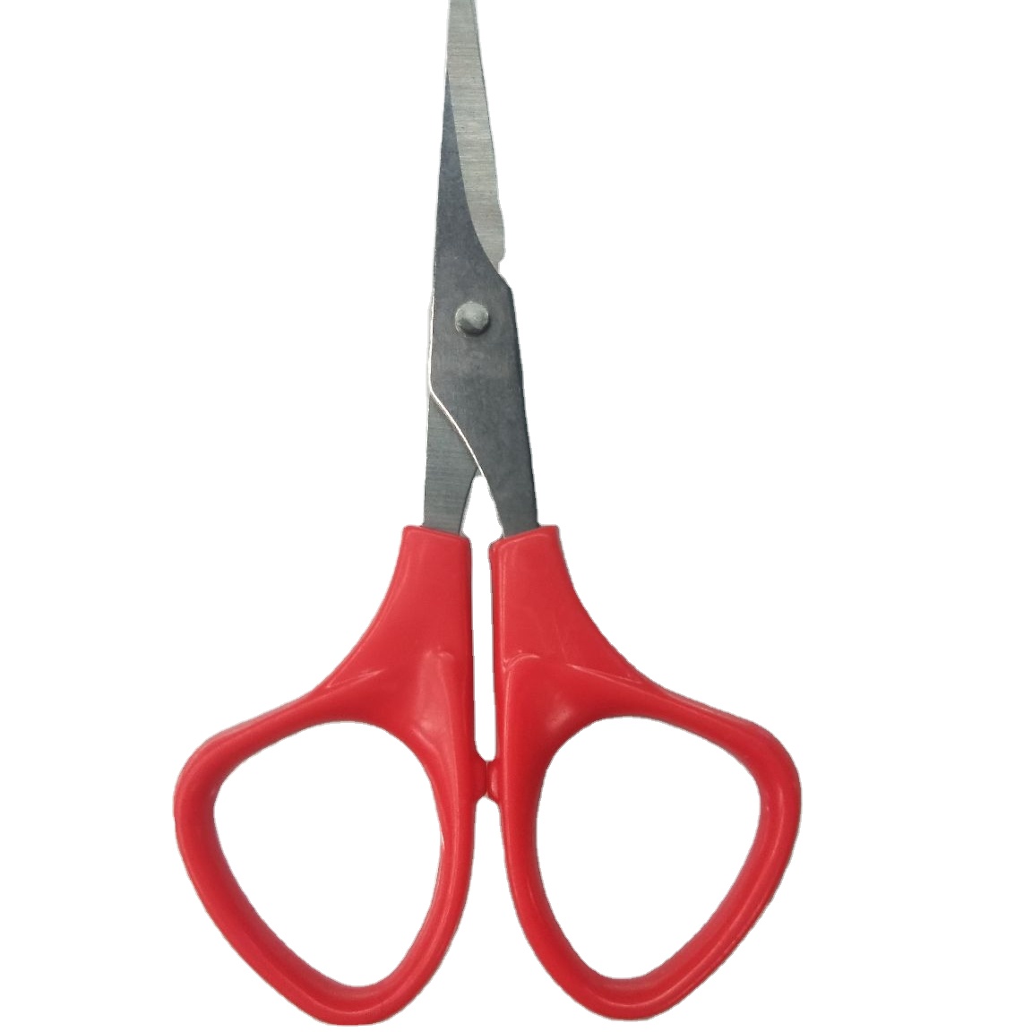 household Red handle embroidery small scissors have stock mini scissors for kids Children's scissors