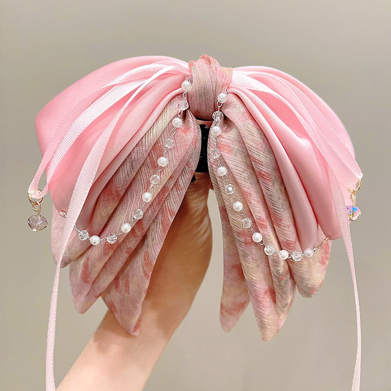ruban de fleur de perle rose