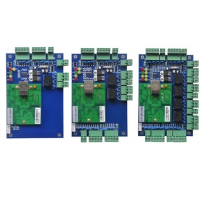 Venta de fábrica Panel de control de acceso Wiegand Tablero de control de acceso de red TCP/IP con software para sistema de control de acceso