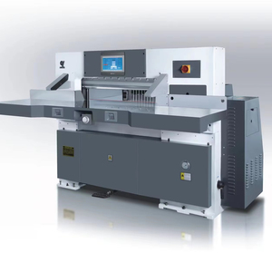 Servo Control Machine Cut Paper Sheets Before Printing Heavy <strong>Duty</strong> Paper Cutting Machine 920MM Hydraulic Paper Guillotine <strong>Cutter</strong> - Product Image 2