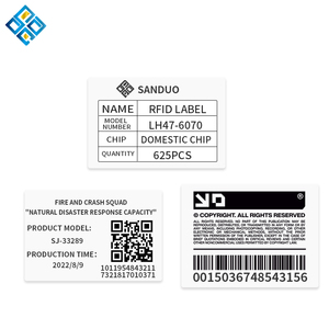ISO 18000-6C RFID <strong>Inlay</strong> 860-960Mhz <strong>Uhf</strong> Chip UCODE 8/UCODE 9 Writable Passive Inventory Tracking <strong>UHF</strong> Label Rfid Paper Tag - Product Image 3