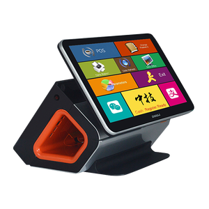 ZHONGJI Windows15.6 дюймов Pos система сенсорный двойной экран Pos все в одном Pos терминал машины - Product Image 2