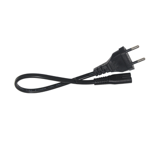 IEC図8ユーロ2pプラグACコード2M長CEE2ピンプラグ電源ケーブルC7メス - Product Image 6