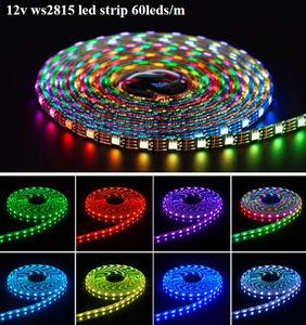Programmable 12v 5v 5050 Smd Rgb <strong>Led</strong> Digital Light <strong>Strip</strong> 10mm 12mm Width IP30 IP65 IP67 IP68 Full Color WS2812 Ws2813b <strong>Led</strong> <strong>Strip</strong>