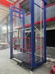 ZYTJ 4M/500 Kg/EU Plug <strong>Loaded</strong> Electric Lifting Scaffolding Electric High -Altitude Operation Convex Structure <strong>Platform</strong> - Product Image 5