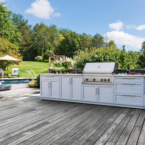 מותאם אישית לאר מקצועי חיצוני מטבח bbq גריל 304 נירוסטה